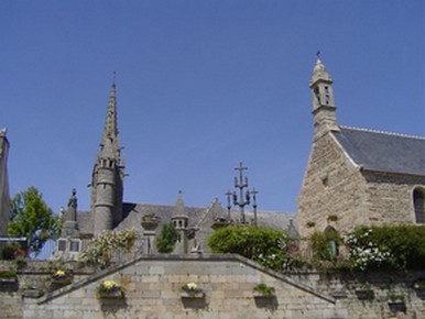 Circuit des enclos paroissiaux � partir du gite de Bretagne