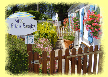 gite 2 personnes finistere avec jardin clos